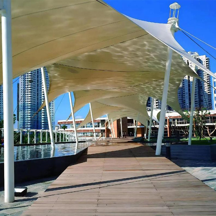 鲁甸县膜结构景观棚