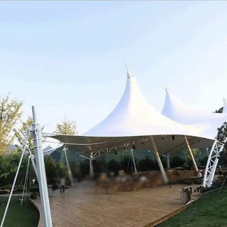 鲁甸县膜结构景观棚