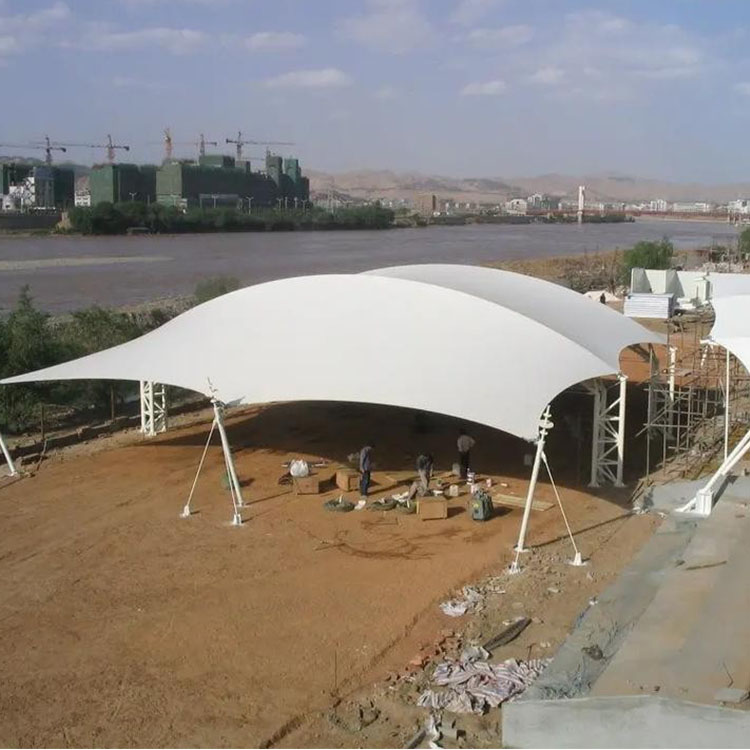 鲁甸县膜结构汽车棚